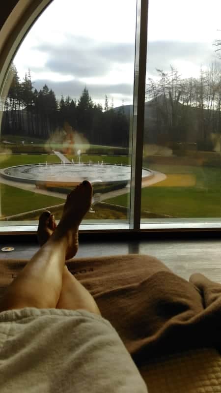 View at Powerscourt Spa